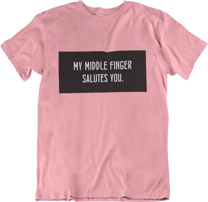 T-shirt Middle Finger - F - immagine 2