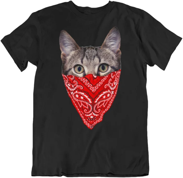 T-shirt Cat Bandidos - H – Image 2