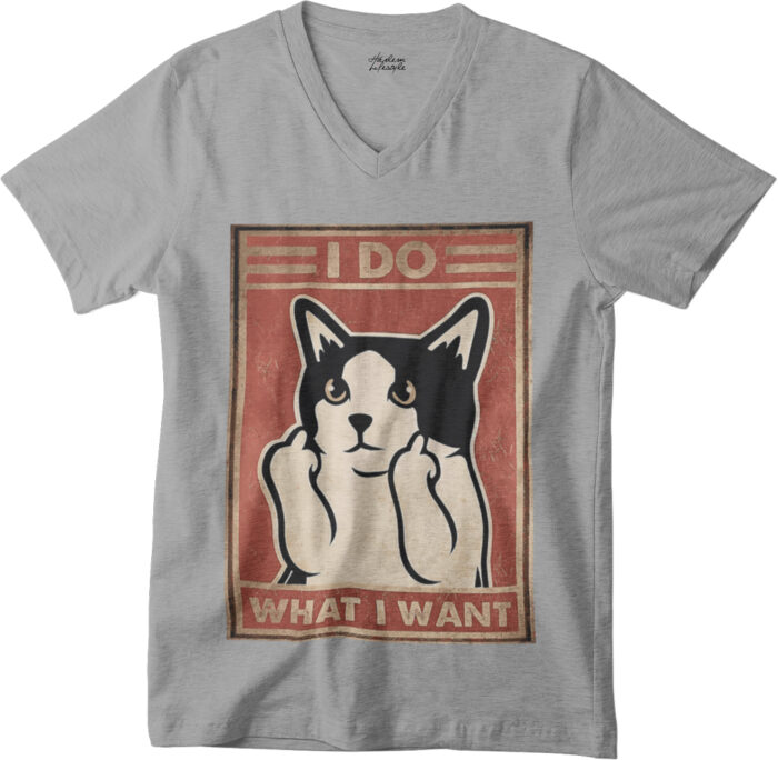 T-shirt What I want - V - H - immagine 3