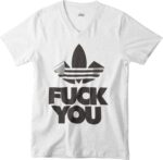 Maglietta Adida fuck you - V - H