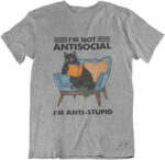 T-shirt Antisocial - F – Image 2