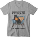 T-shirt Antisocial - V - H - immagine 2