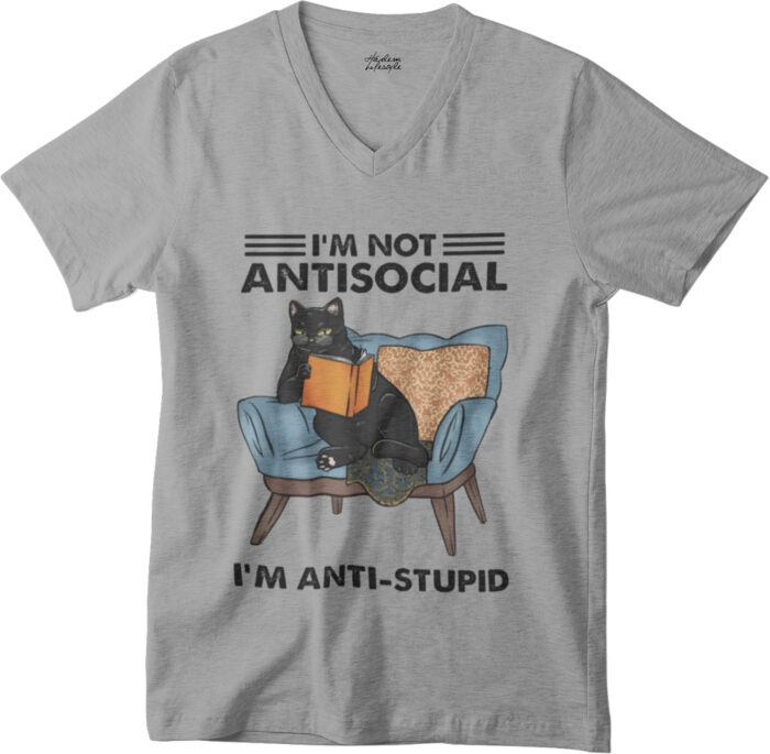 T-shirt Antisocial - V - H - immagine 2
