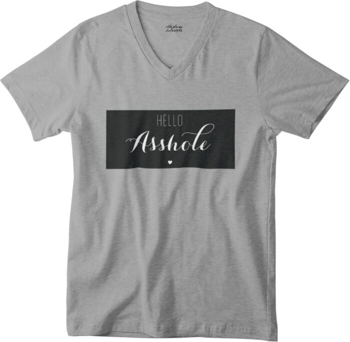 T-shirt Asshole - V - H - immagine 2