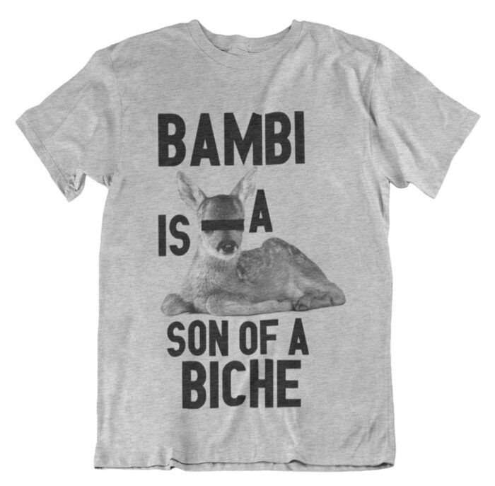bambi-gris-def T-shirt Bambi - F - Imagen 3