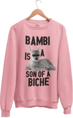 Sweat Bambi is a son of a biche - H - immagine 4