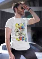 T-shirt Bart Simpson Falling - H – Image 3