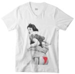 Maglietta bianca - V - H