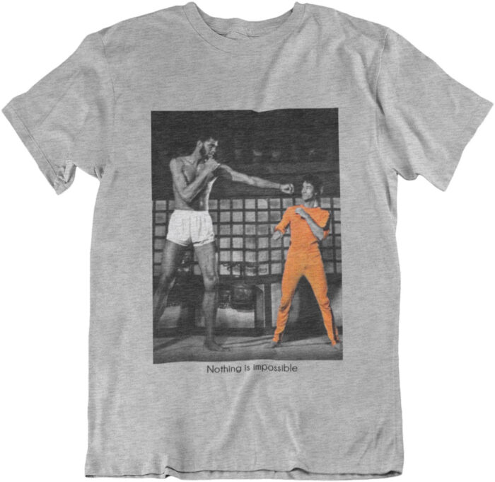 bruce-lee-gris T-shirt Bruce Lee - H – Image 3