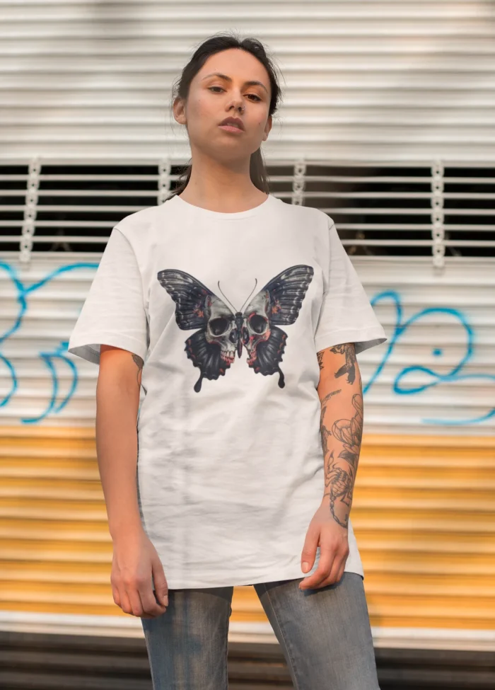 T-shirt Butterfly - F - immagine 2