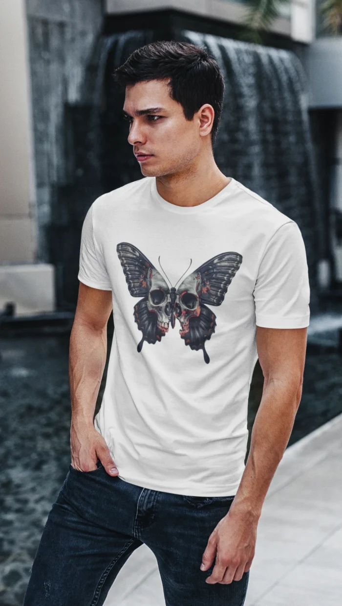 T-shirt Butterfly - H - immagine 2