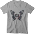 T-shirt Butterfly - V - H - immagine 2