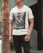 T-shirt Cocaine - V - H - immagine 4