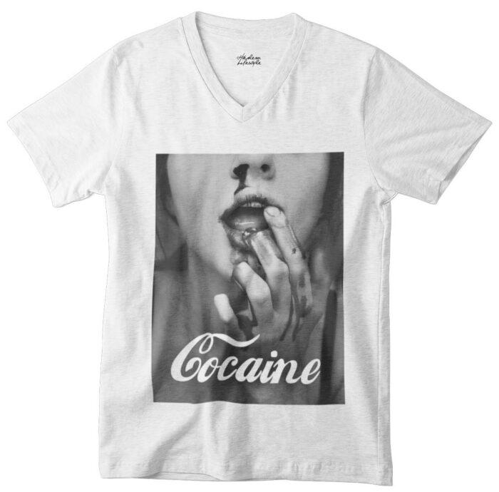 cocaina-v T-shirt Cocaine - V - H - immagine 1