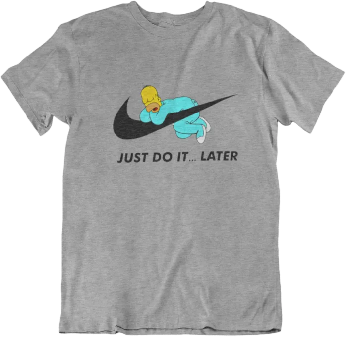 T-shirt Do it later - H - immagine 2
