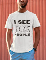 T-shirt Fake people - H - immagine 2