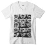 T-shirt French - V - H