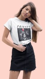 T-shirt Friends Horror - F – Bild 2