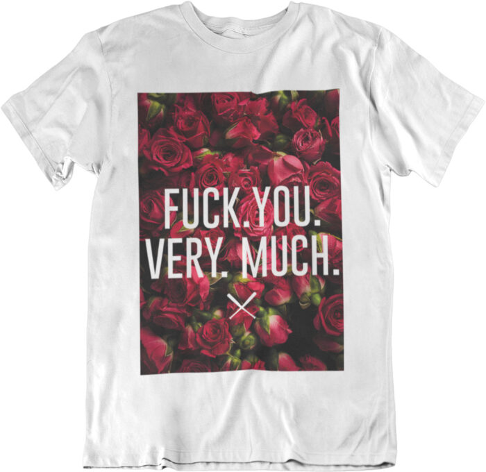 fuck-you-very-much T-shirt Fuck you very much - F - Image 1