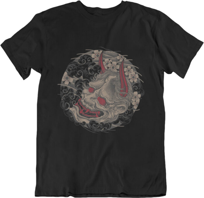 T-shirt Hannya Red Eyes - F - immagine 2