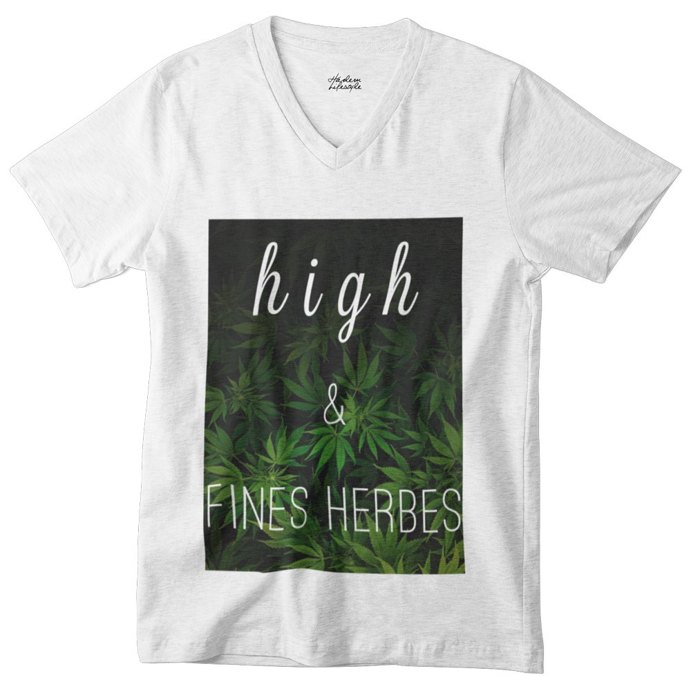 high-et-fines-herbes-v T-shirt High - V - H – Image 1
