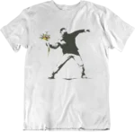 T-shirt Jetez moi des fleurs - F