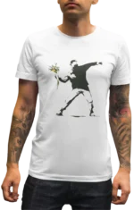 T-shirt Jetez moi des fleurs - H - immagine 2