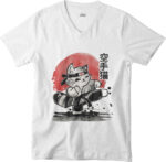 T-shirt Karaté Chat - V - H