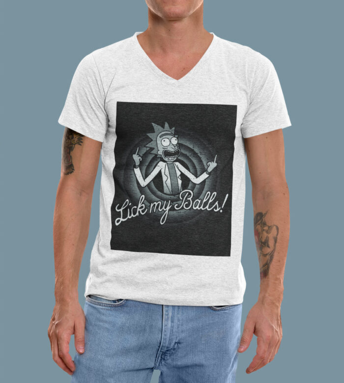 T-shirt Lick my Balls - V - H - immagine 2