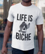 T-shirt Life is a Biche - H - immagine 2
