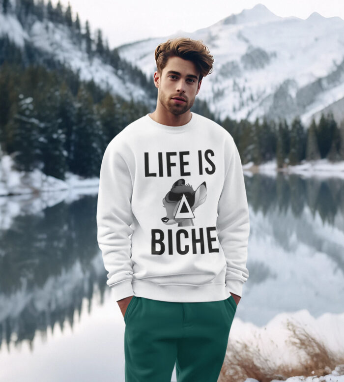 life-biche-h Sweat Life is a Biche - H – Bild 3
