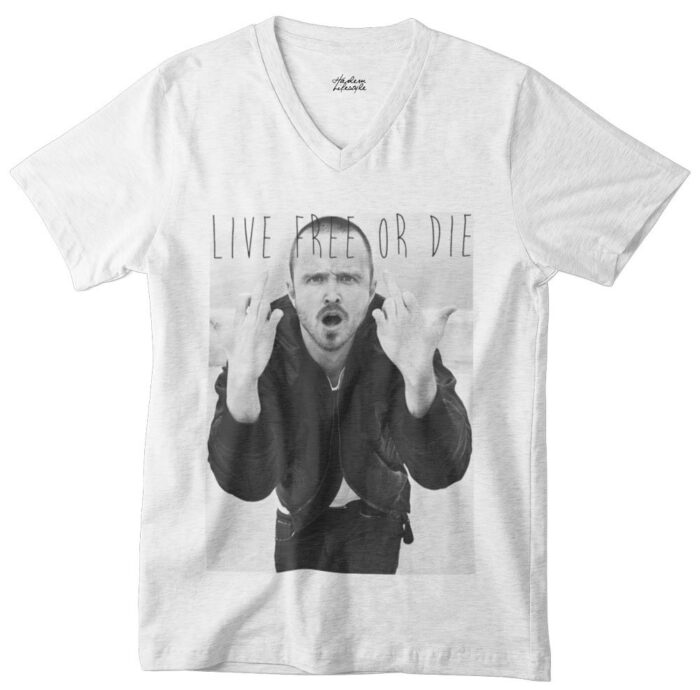 live-free-v T-shirt Live free - V - H – Bild 1