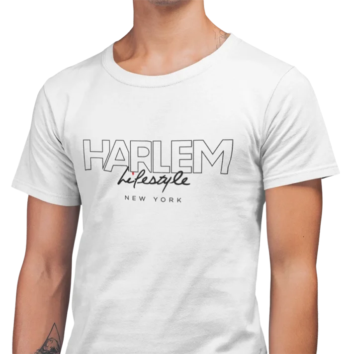 T-shirt Logo Harlem - H - immagine 4