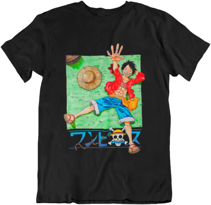 T-shirt Monkey D. Luffy - F - immagine 3