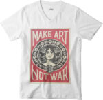 Maglietta Make Art - V - H