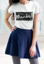 T-shirt Merde - F - immagine 2