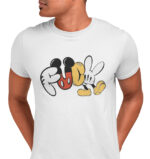 T-shirt Fuck Mickey Mouse - H - immagine 2