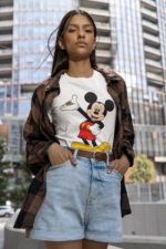 T-shirt Mickey Mouse Weed - F - immagine 2