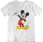 T-shirt Mickey Mouse Weed - F