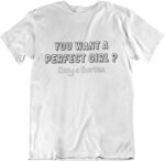 T-shirt Perfect girl - F