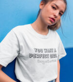 T-shirt Perfect girl - F - immagine 5