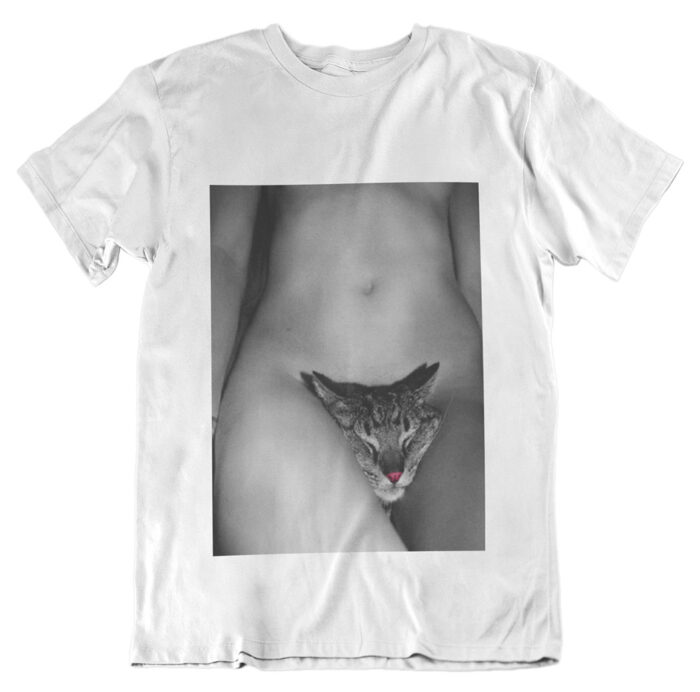 maglietta con gatto T-shirt Cat - H - immagine 1