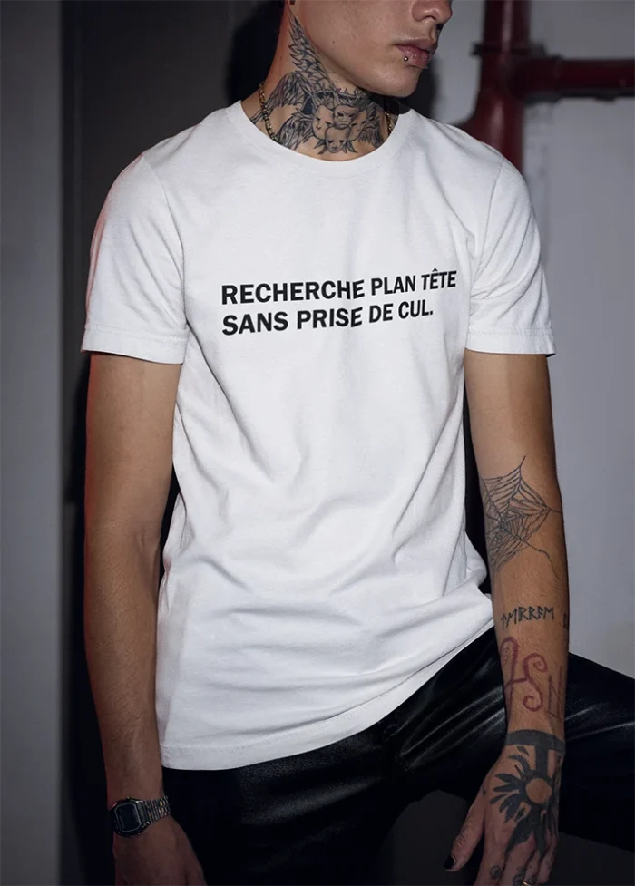 T-shirt Plan tête - H – Image 4
