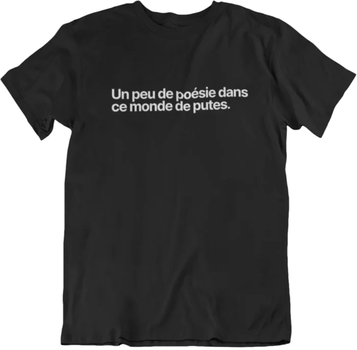 T-shirt Poesie - H – Image 2