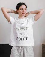 T-shirt Polite - F - immagine 2
