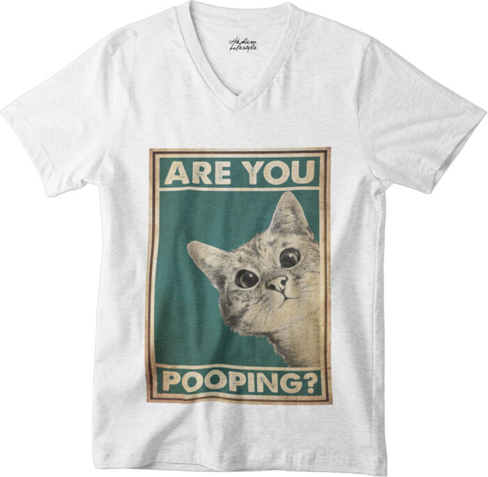 T-shirt Pooping - V - H - immagine 2