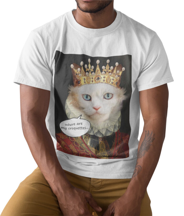 T-shirt Royal Cat - H - immagine 2