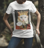 T-shirt Royal Cat - F - immagine 2