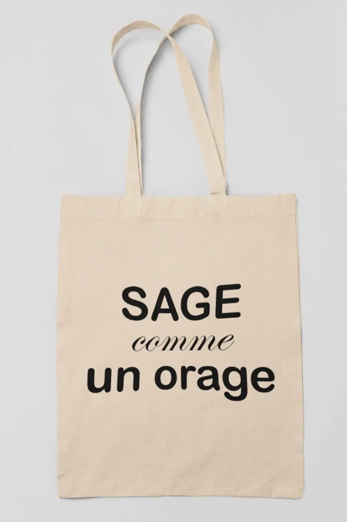 sac sage comme un orage Sac Sage comme un orage – Image 1