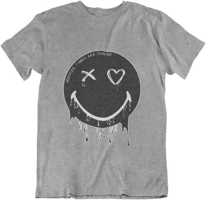 T-shirt Smiley Black - F - immagine 4